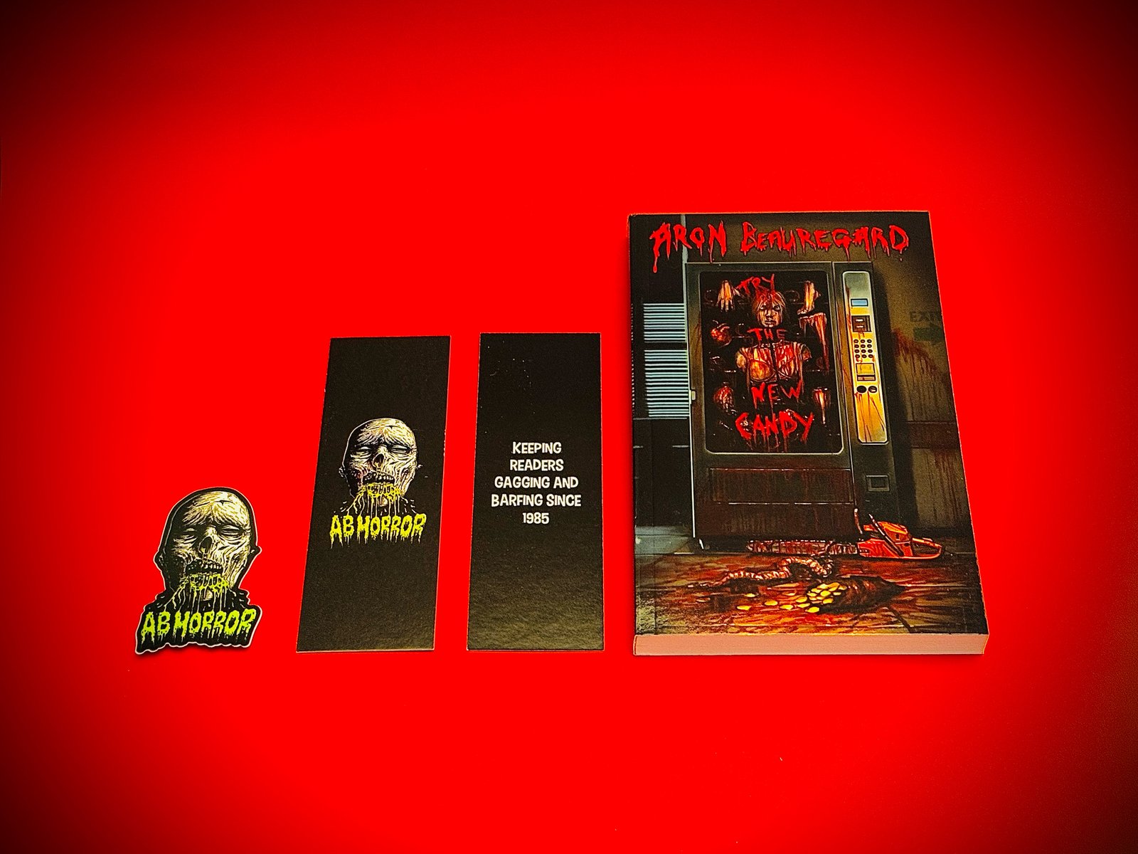 Try The New Candy Signed Paperback | AB Horror