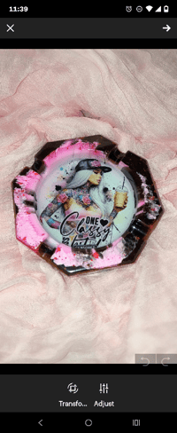 Image 1 of Classy A** B*tch Resin Decor