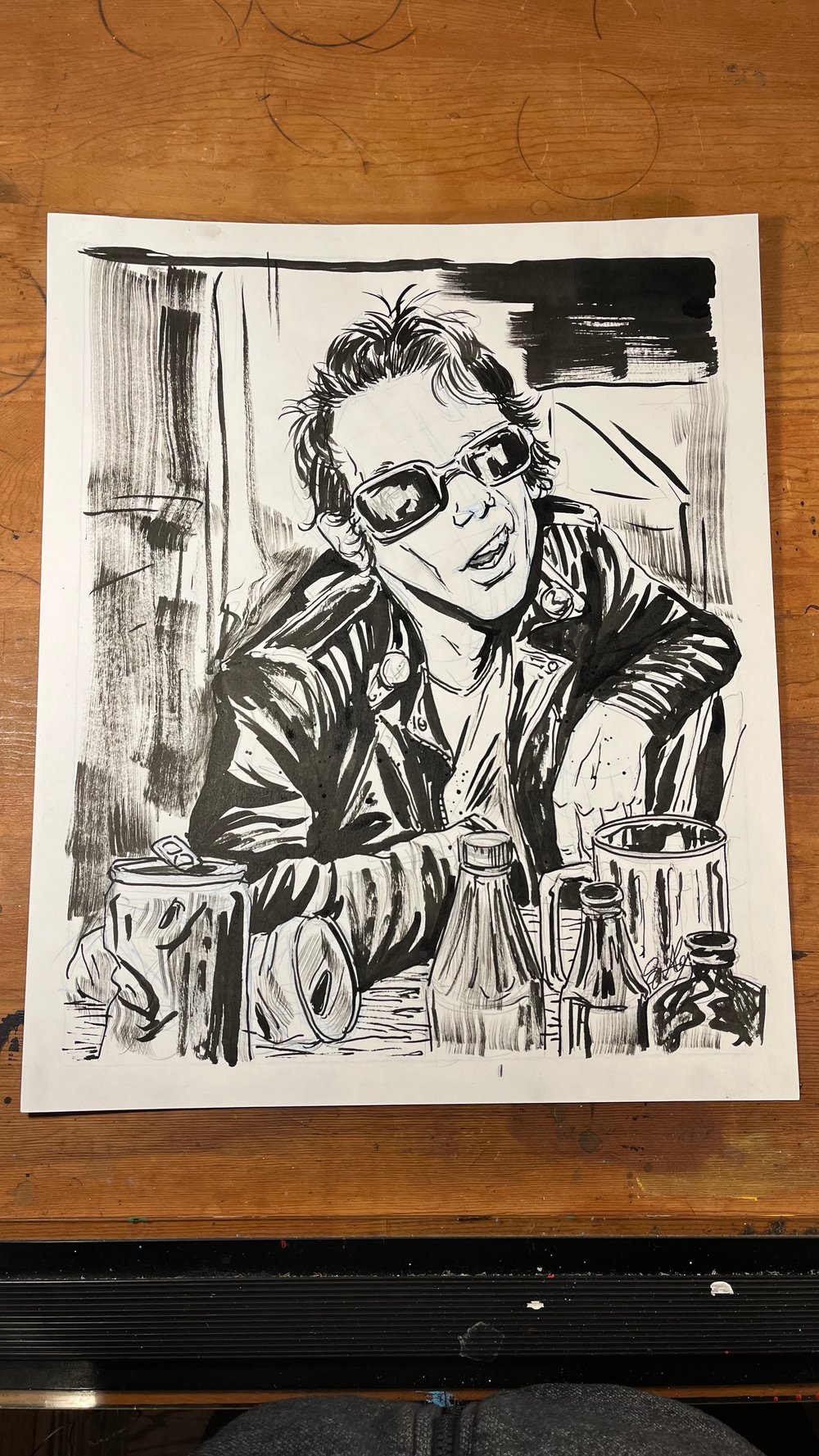 Stiv Bators ✨Original✨Drawing