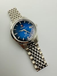 Image 1 of Rado Golden Horse Auto Men’s Watch Blue Dial Date Steel Bracelet Swiss Made