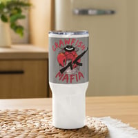 Image 1 of Crawfish Mafia  “Arsenal” Travel mug with a handle