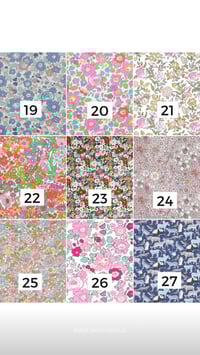 Image 7 of Liberty Fabric Letter Garland