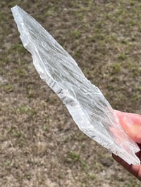 Image 4 of Transparent Selenite Slab Morocco Morocco #2815