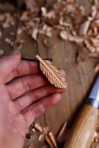 Image 8 of Feather- Pendant Necklace 