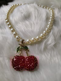 Image 1 of CHERRY PEARL NECKLACE 