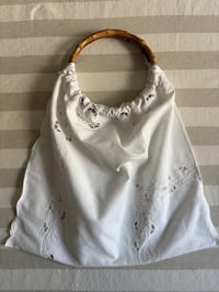 Image 1 of tote bag linge ancien Vic