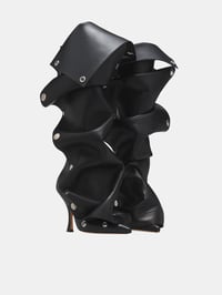 Image 5 of BLACK BUTTON ME BOOT