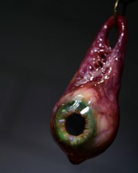 Image 12 of Dripping Eye, Green Glow in the dark, Flash reflective pupil