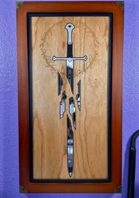 Image 1 of “A Sword’s Journey” Narsil/Anduril 