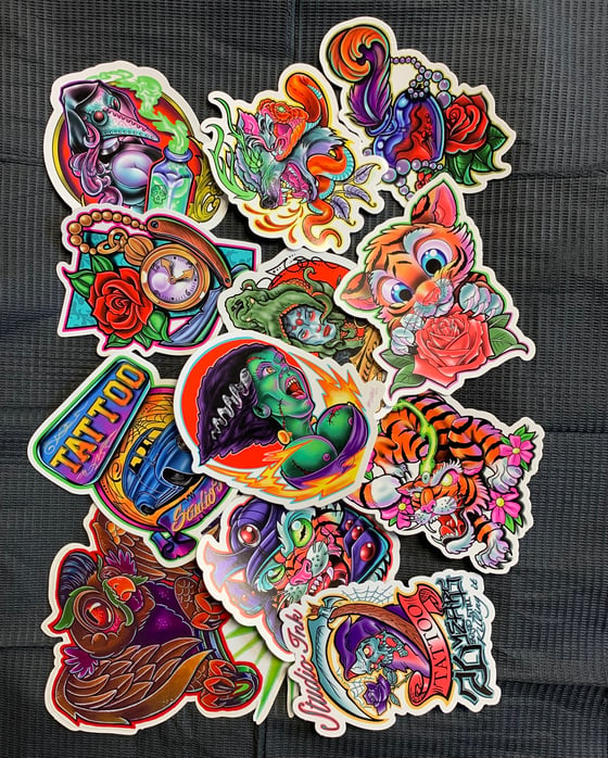 Image of Sticker Pack by Chad Sinkhorn 