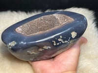 Image 3 of Druzy Rainbow Amethyst Geode #2401 