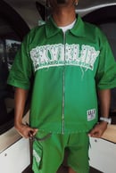 Image 2 of Green Denim Set 