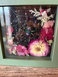 Image 1 of Floral Shadow Box