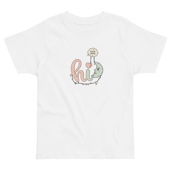 Image of Forever young Toddler jersey t-shirt