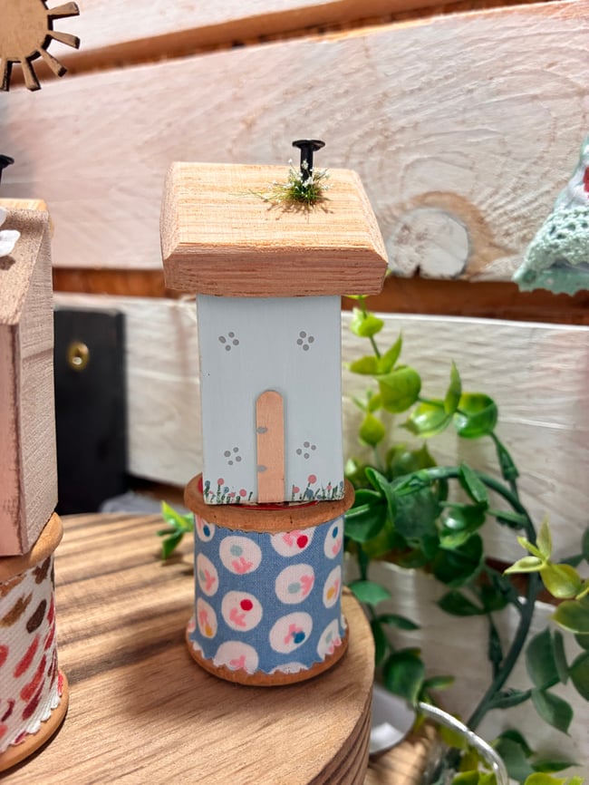 Ditsy Spot Cotton Reel