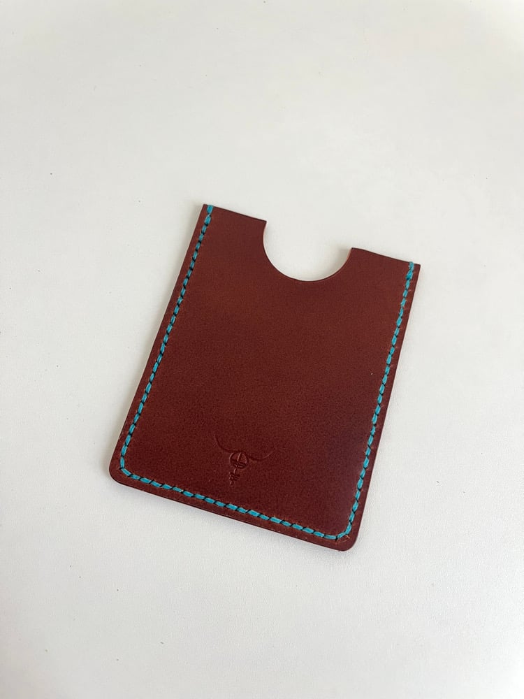 Image of Walnut Buttero Cardholder 
