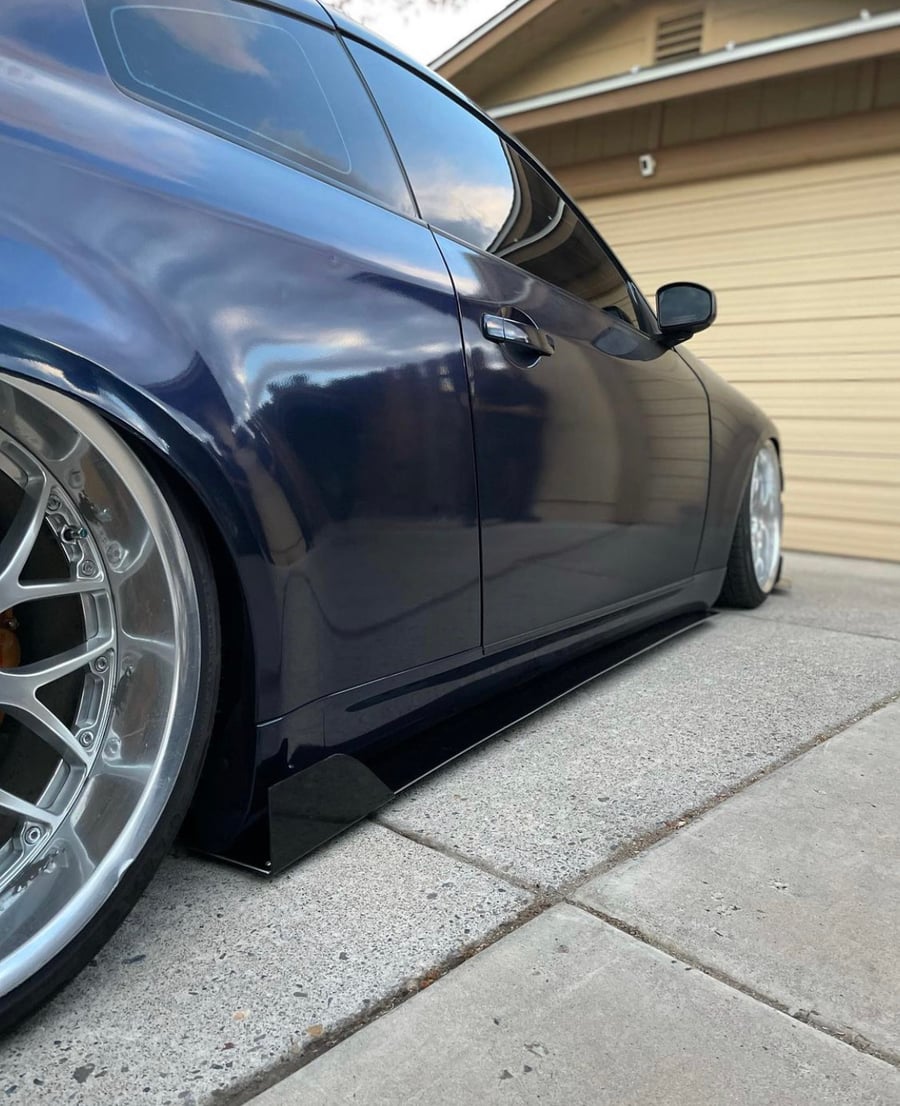 Image of Infiniti G35 Side Skirt Extensions