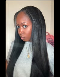 Image 1 of Beauty Forever Hair V-Part Yaki Staight Wig