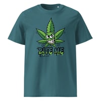 Image 4 of Bite Me Graffiti Unisex organic ribbed neck t-shirt