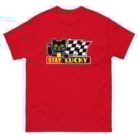 Image 3 of Stay Lucky Classic Tee Black/Red/White