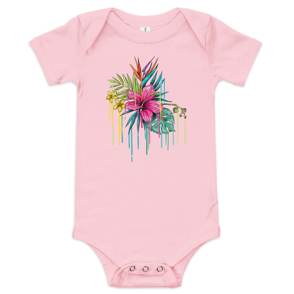 Image of Baby floral Bodysuit -Single