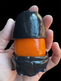 Image 2 of Dark Helmet - handmade clay sculpture 