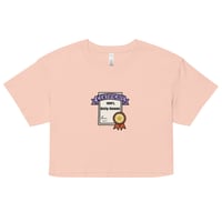 Image 4 of Silly Goose Certificate Crop top 