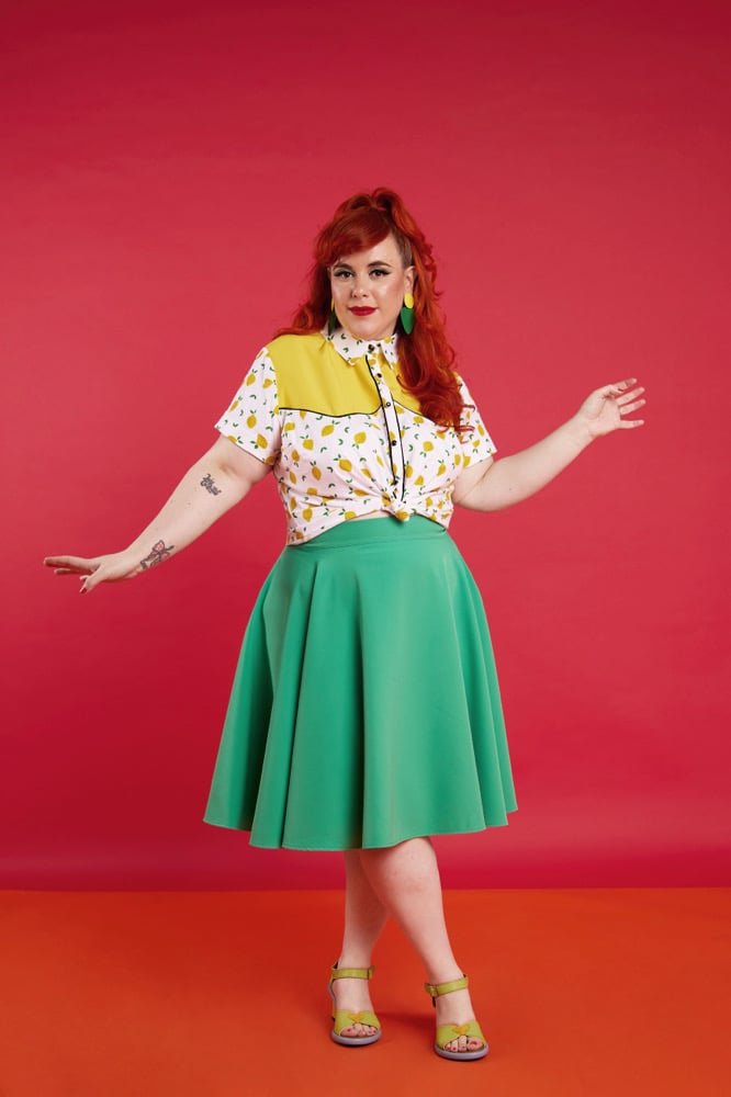 Image of Falda Charca Verde 