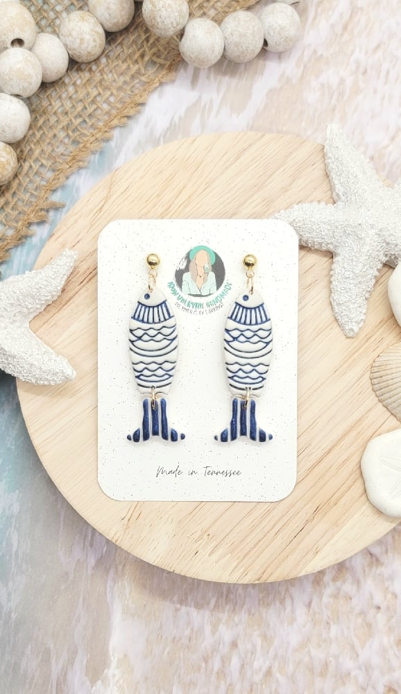Image of Nautical Fish Dangles