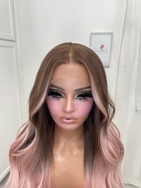 Image 24 of Balayage pink luxury free part (ready to ship) 