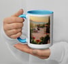 Peaceful Patio Garden Mug - Lt. Blue