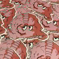Image 3 of “Meat Krang” Die-cut Sticker