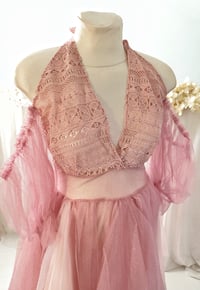 Image 3 of Photoshooting tulle dress Elvina | size S-M-L | rose