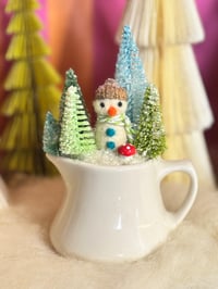 Image 3 of Winter Scene - White Pitcher