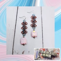 Image 3 of Iridescent Ghost Earrings