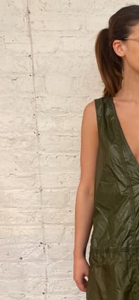 Image 1 of Low V Parachute Dress