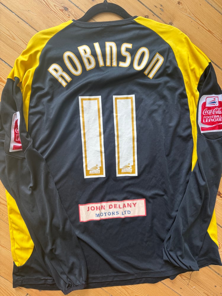 Match worn 2006/07 TFG third shirt