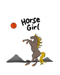 Image 1 of “Horse Girl” print