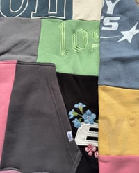 Image 3 of Recycled Patchwork Zip Hoodie 