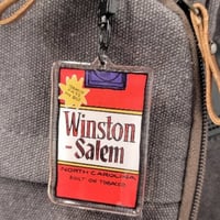 Image 2 of Winston-Salem Cigarette Pack Keychain