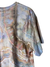 Image 8 of L Crop Tee in Earthy Geode Ice Dye