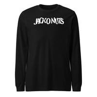 Image 1 of JACKONUTS ON YOU WHITE UNISEX L/S TEE