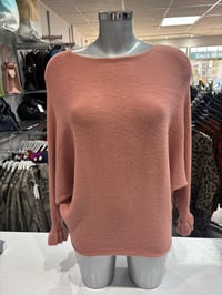 Image 6 of Bora - Batwing Ruffle Sleeve Jumper