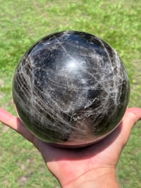 Image 4 of Large Smoky Quartz Sphere Statement Piece #2533