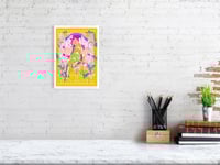 Image 2 of pink green tiger