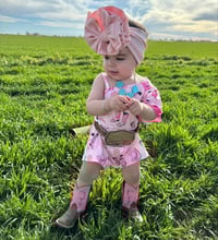 Image 1 of Cold Shoulder Cowgirl Jumpsuit