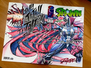 Image of Original Art : Spawn < Blank Cover > // Redcode