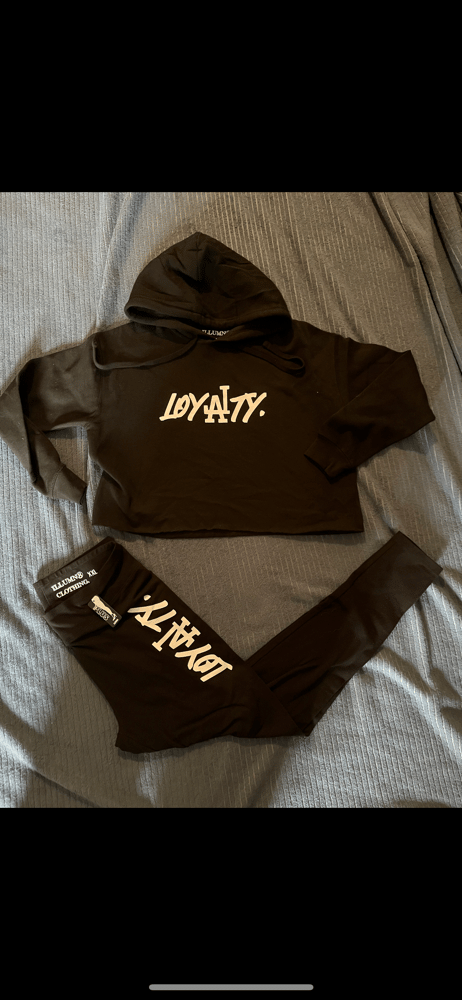 Image of Leggings with crop top 