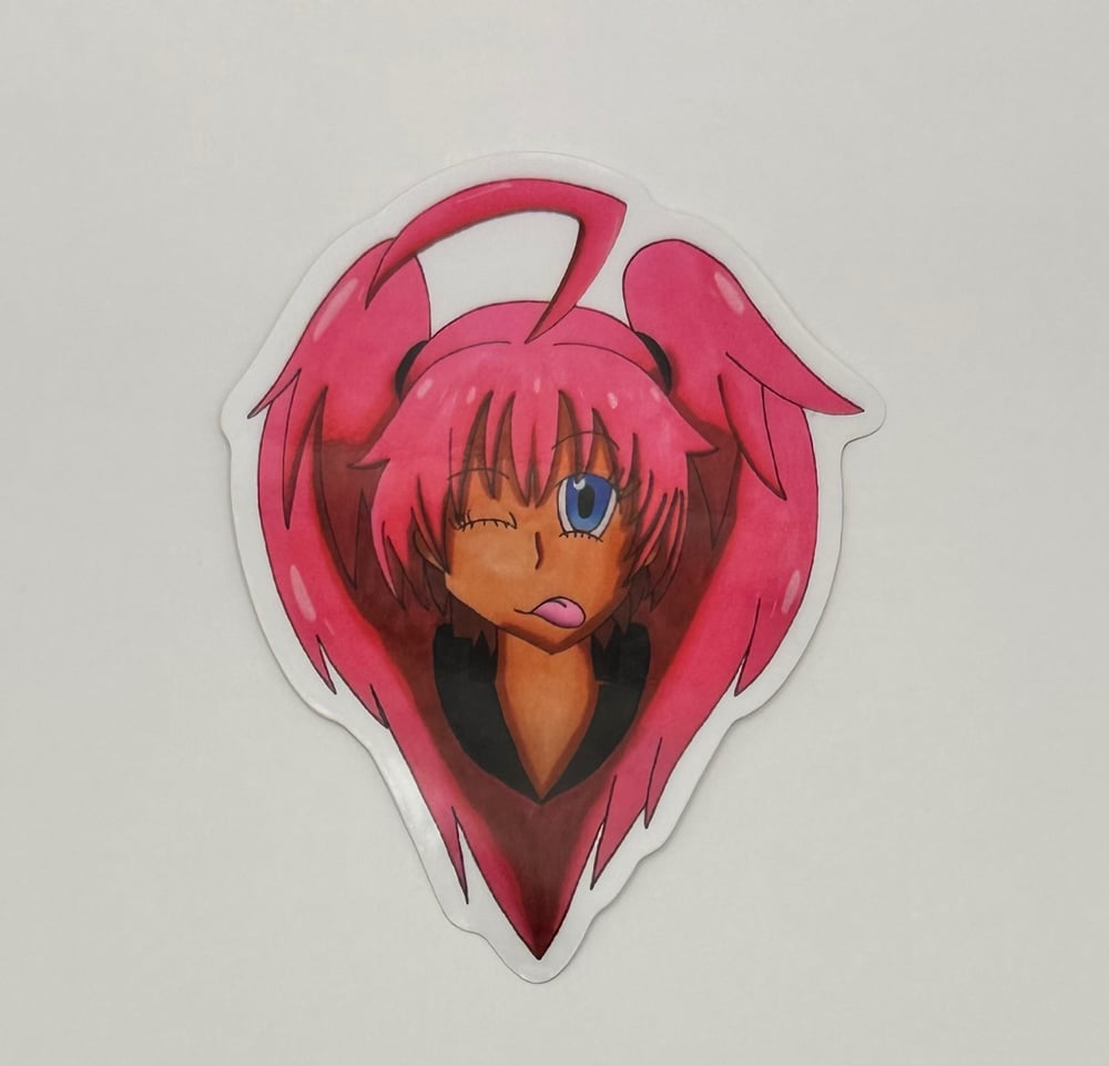 Image of Dragon Demon Lord Clear Sticker
