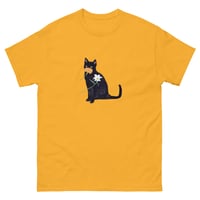 Image 11 of MY CAT LOVES TO SMELL FLOWERS T-SHIRT